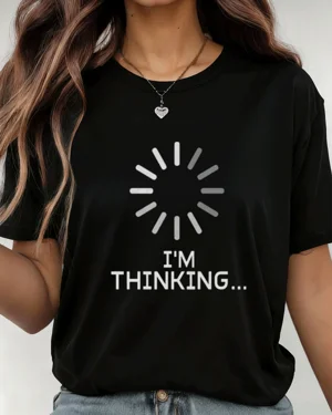 Thinker Statue Silhouette...