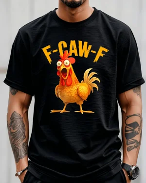 F-Caw-F Chicken Cartoon...