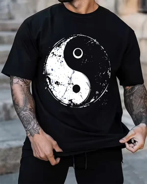 Yin Yang Splatter Art...