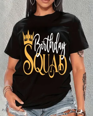 Birthday Squad Mom Summer...