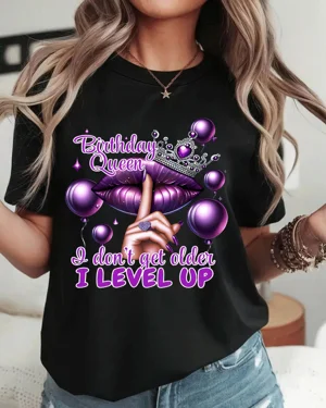 Birthday Queen Mom Level Up...