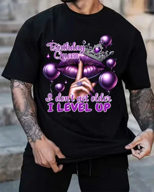 Birthday Queen Mom Level Up...