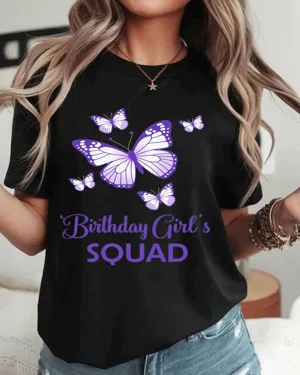 Birthday Girl's Squad Mom...