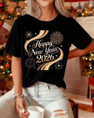 Happy New Year 2026 Gold...