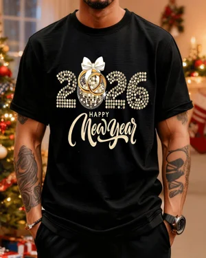 2026 Happy New Year Disco...