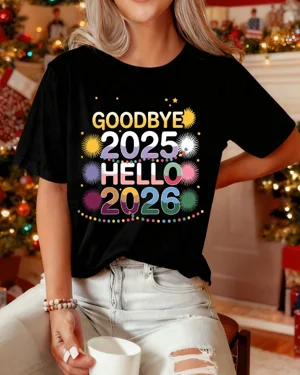 Goodbye 2025 Hello 2026 New...