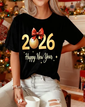 2026 New Year Gold Disco...