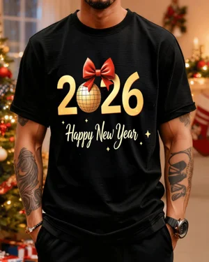 2026 New Year Gold Disco...