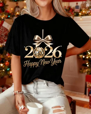 2026 New Year Golden Disco...