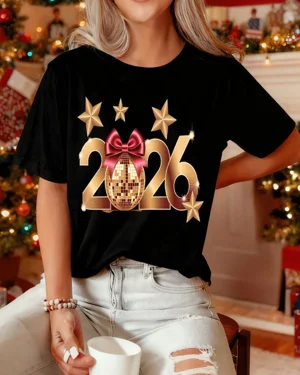 2026 New Year Gold Disco...