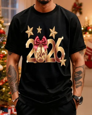 2026 New Year Gold Disco...