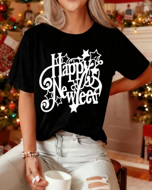 Happy New Year Stars Design...