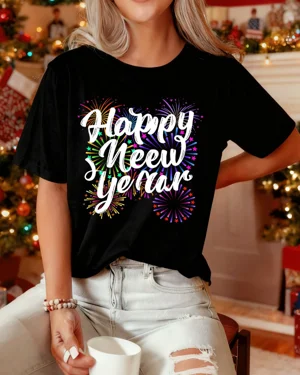 Happy New Year Colorful...