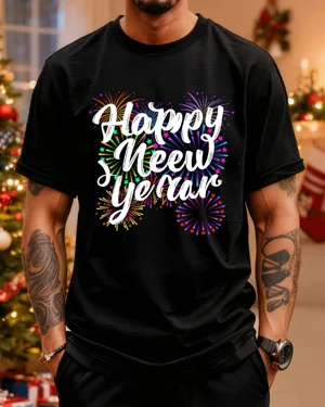 Happy New Year Colorful...