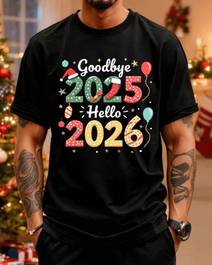 Goodbye 2025 Hello 2026 New...
