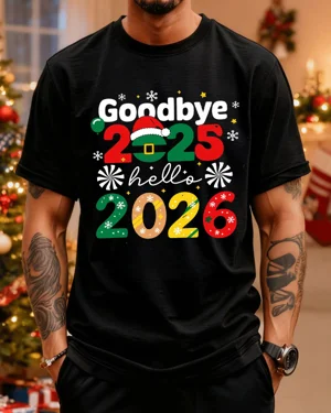 Goodbye 2025 Hello 2026 New...