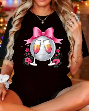 New Year Disco Ball with...