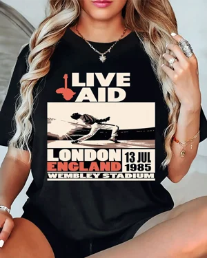 Live Aid London England...
