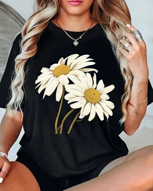 White Daisy Bouquet Summer...