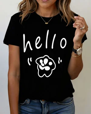 Hello Paw Print Summer...