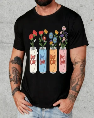 Diet Coke Floral Cans...