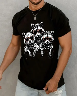 Cool Sunglasses Raccoon...