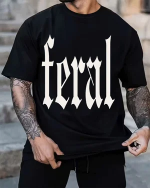 Feral Gothic Lettering...