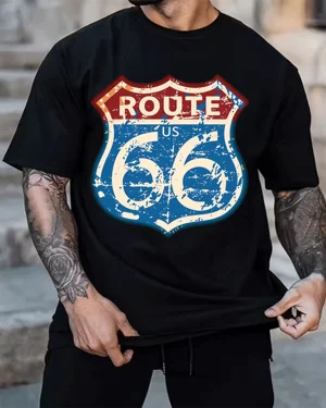 Route 66 US Highway Sign...