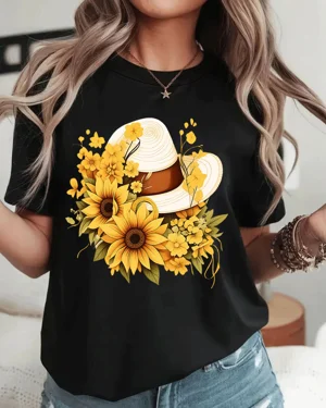 Sunflowers and Summer Hat...