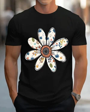 Floral Daisy Pattern Summer...