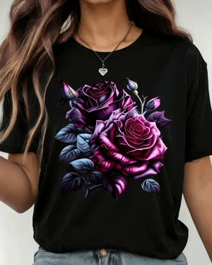 Purple and Pink Rose...