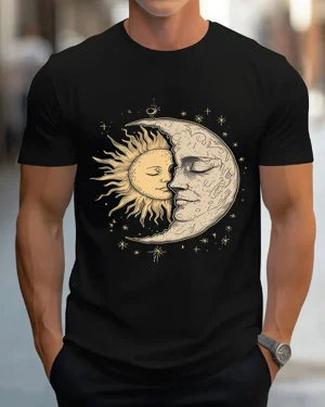 Sun and Moon Cosmic Art...