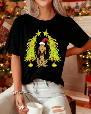 Christmas Dog with Santa...