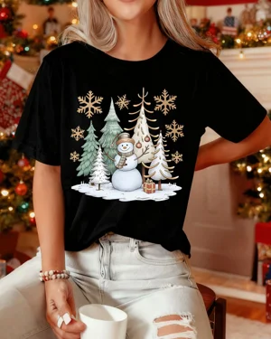 Christmas Snowman and...