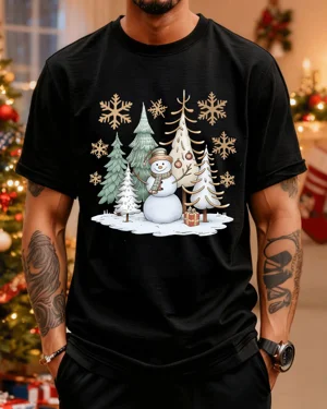 Christmas Snowman and...