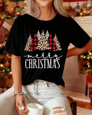 Merry Christmas Plaid and...