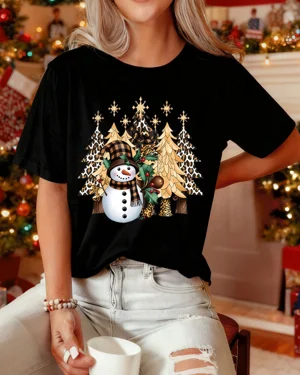 Christmas Snowman and...