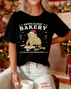 Christmas Santa Cat Bakery...
