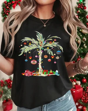 Christmas Palm Tree with...