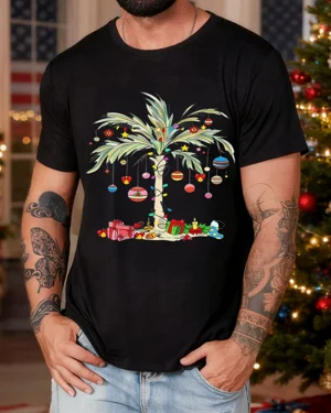 Christmas Palm Tree with...