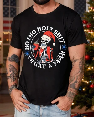 Christmas Skeleton Santa...