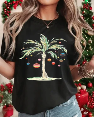 Christmas Palm Tree with...