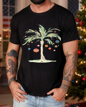 Christmas Palm Tree with...