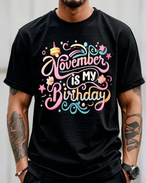 November is My Birthday...