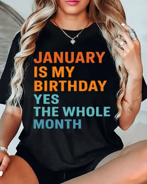 January Is My Birthday...