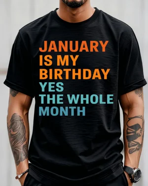 January Is My Birthday...