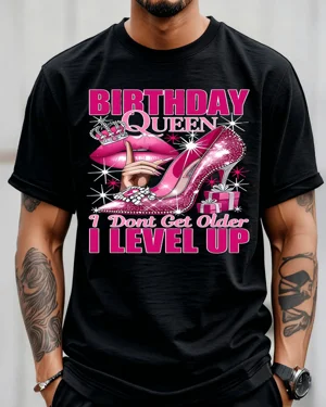 Birthday Queen Pink Heels...