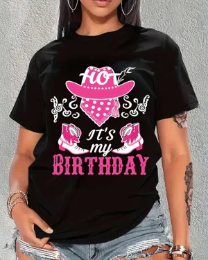 Cowgirl Hat Boots It's My...