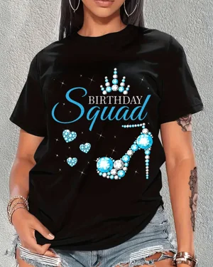 Birthday Squad Crown and...