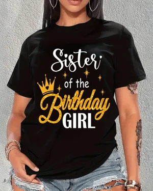 Sister of the Birthday Girl...